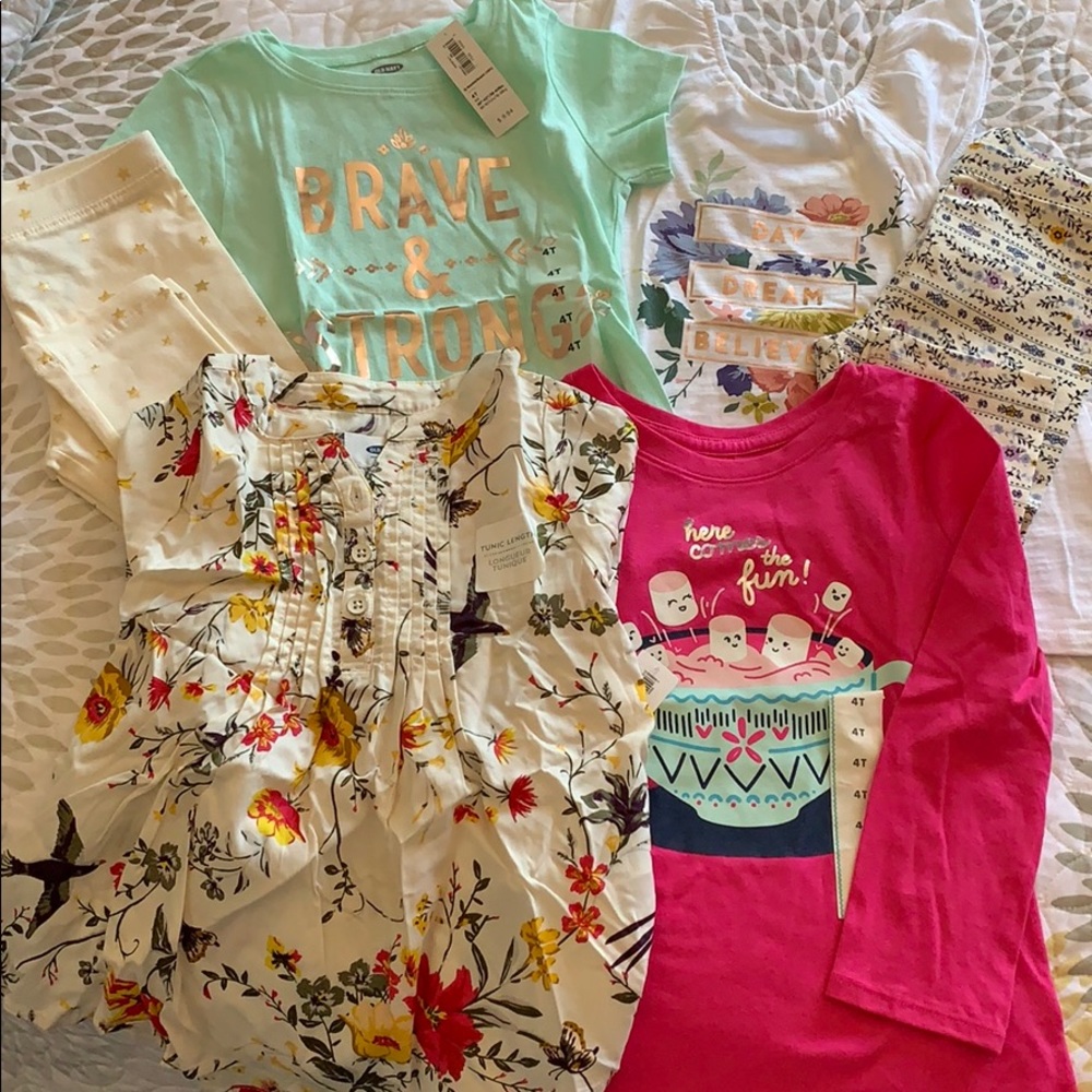 Shirts and leggings bundle